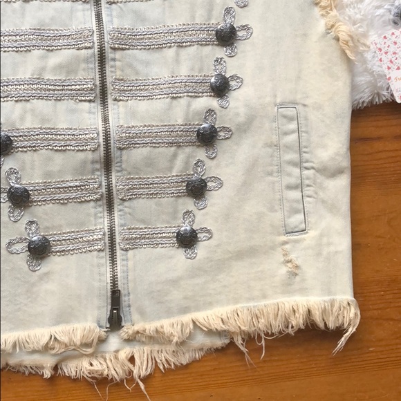 Free People Denim Vest - Picture 3 of 4